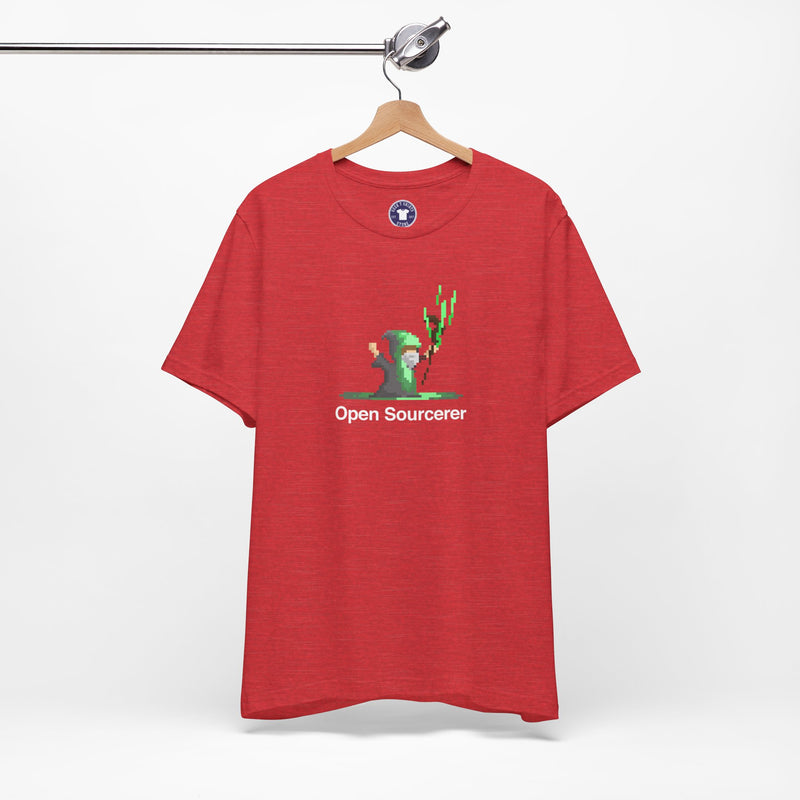 Open Sourcerer - Web Developer - Premium Unisex Crewneck T-Shirt