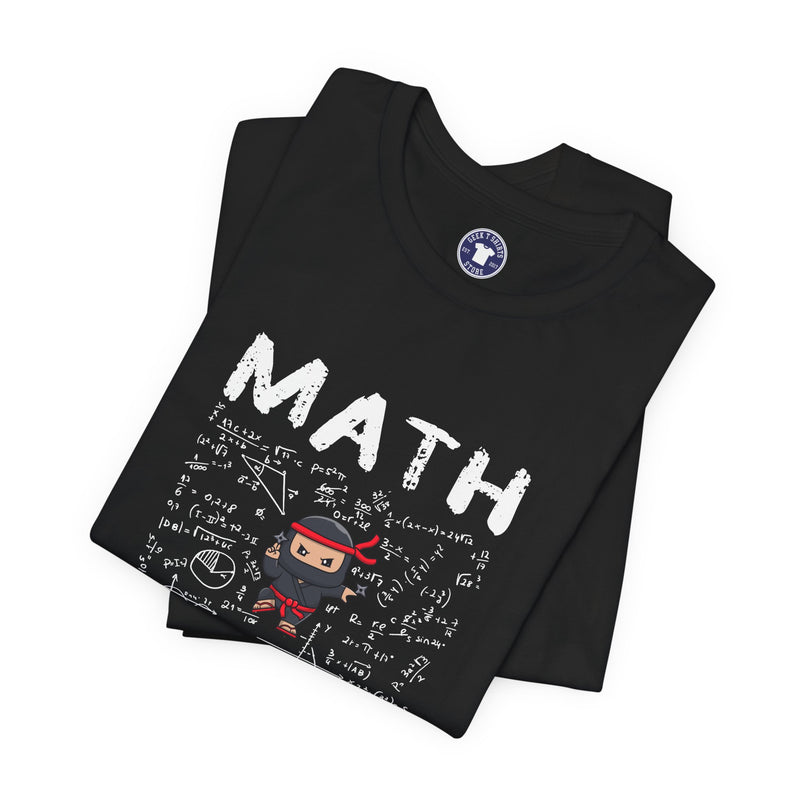 Math Ninja - Math Teacher - Premium Unisex Crewneck T-Shirt