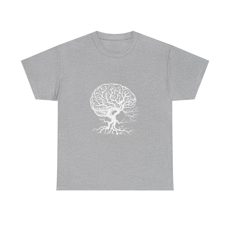 Brain Tree T-Shirt, Mind Tree Art Tee, Geek T-Shirt, Nerd Shirt, Science Nature Shirt, Intelligent Tree Design, Unique Tree Gift Tee