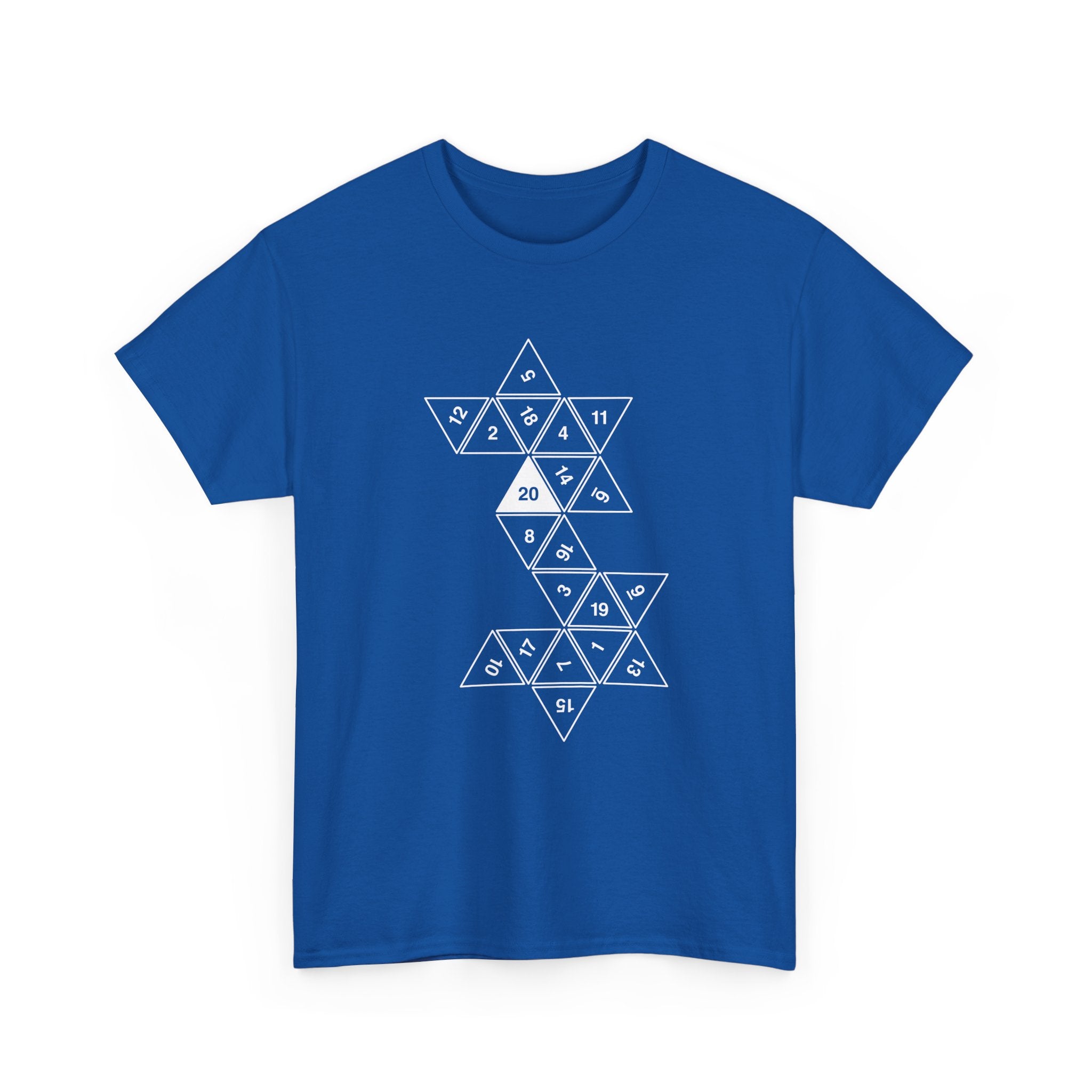 20 Sided Roll Playing Die -  Unisex Crewneck T-Shirt