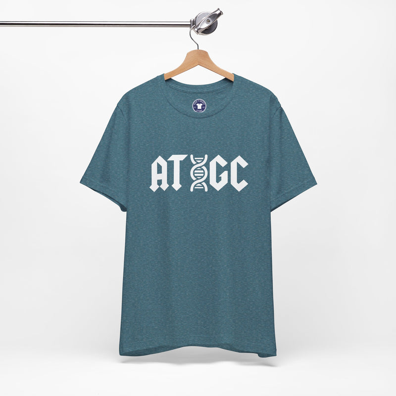 ATGC Dna Molecule - Science Shirt - Dna Shirt - Premium Unisex Crewneck T-Shirt