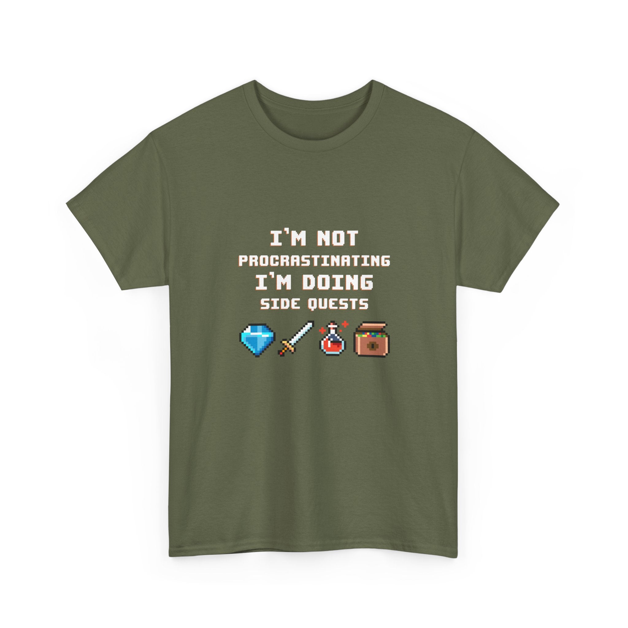 I'm Not Procrastinating I'm Doing Side Quests -  Unisex Crewneck T-Shirt