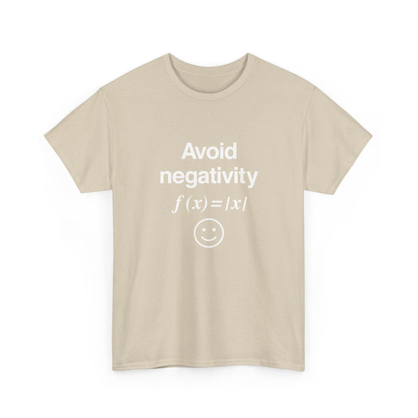 Avoid Negativity - Regular Unisex Crewneck T-Shirt