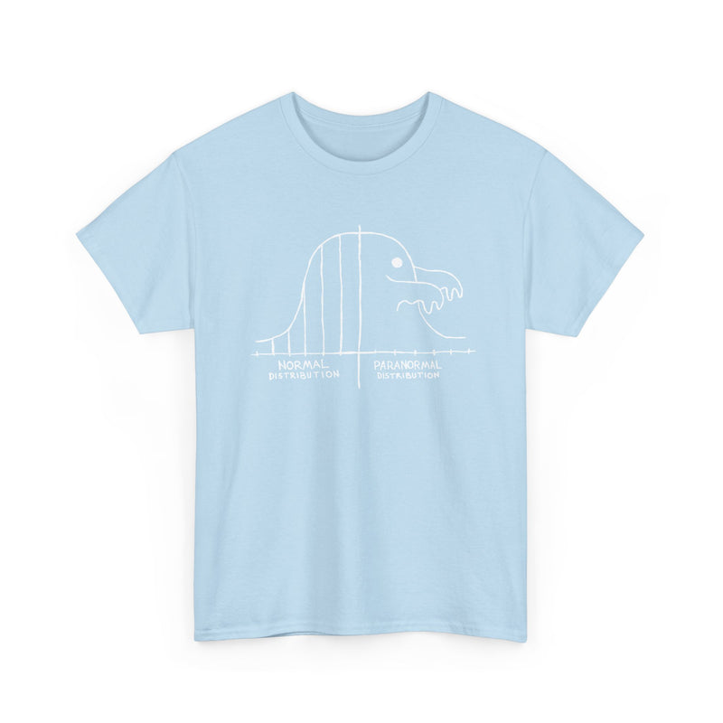 Math Statistics Paranormal Distribution Ghost - Regular Unisex Crewneck T-Shirt