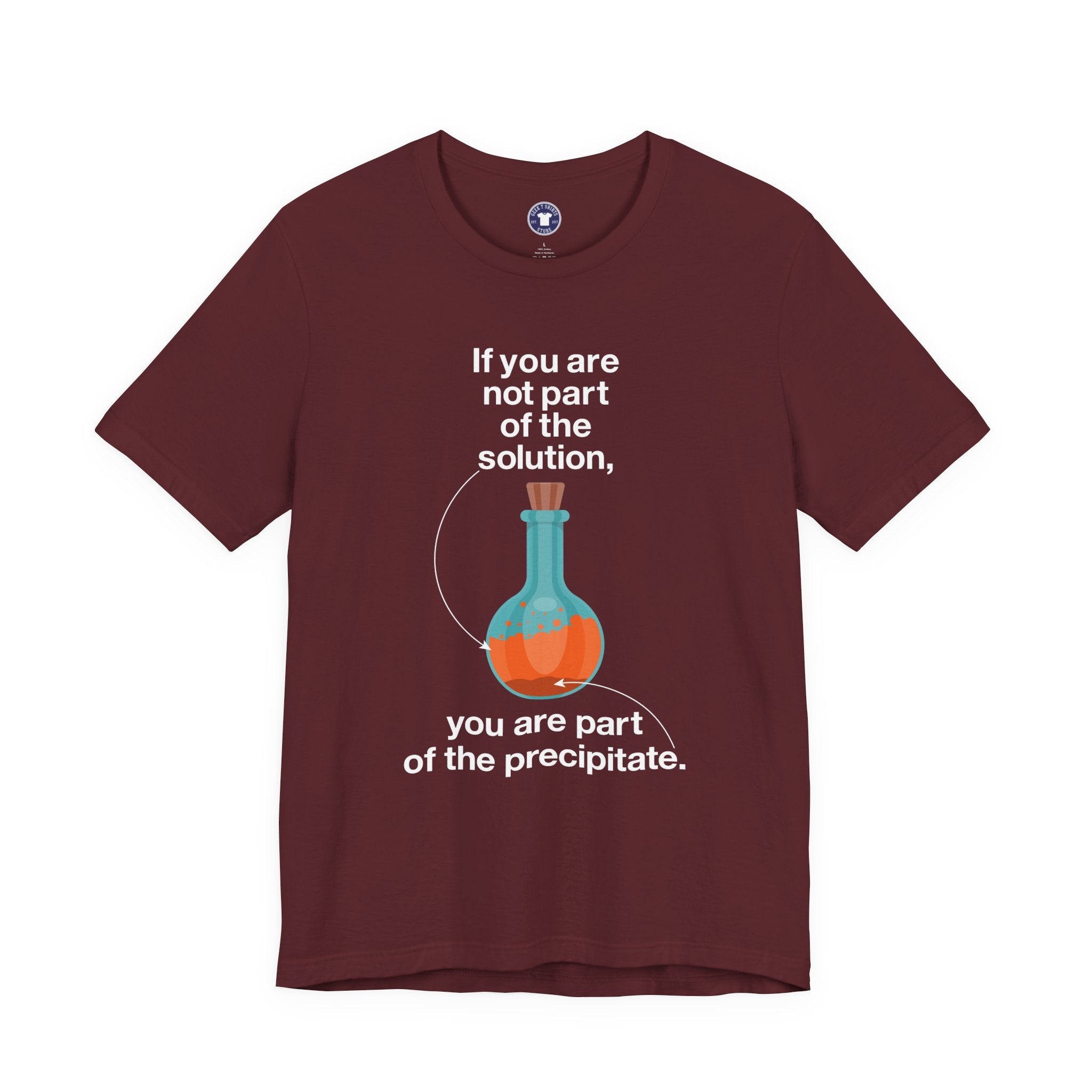 If You Are Not Part Of The Solution - Premium Unisex Crewneck T-Shirt