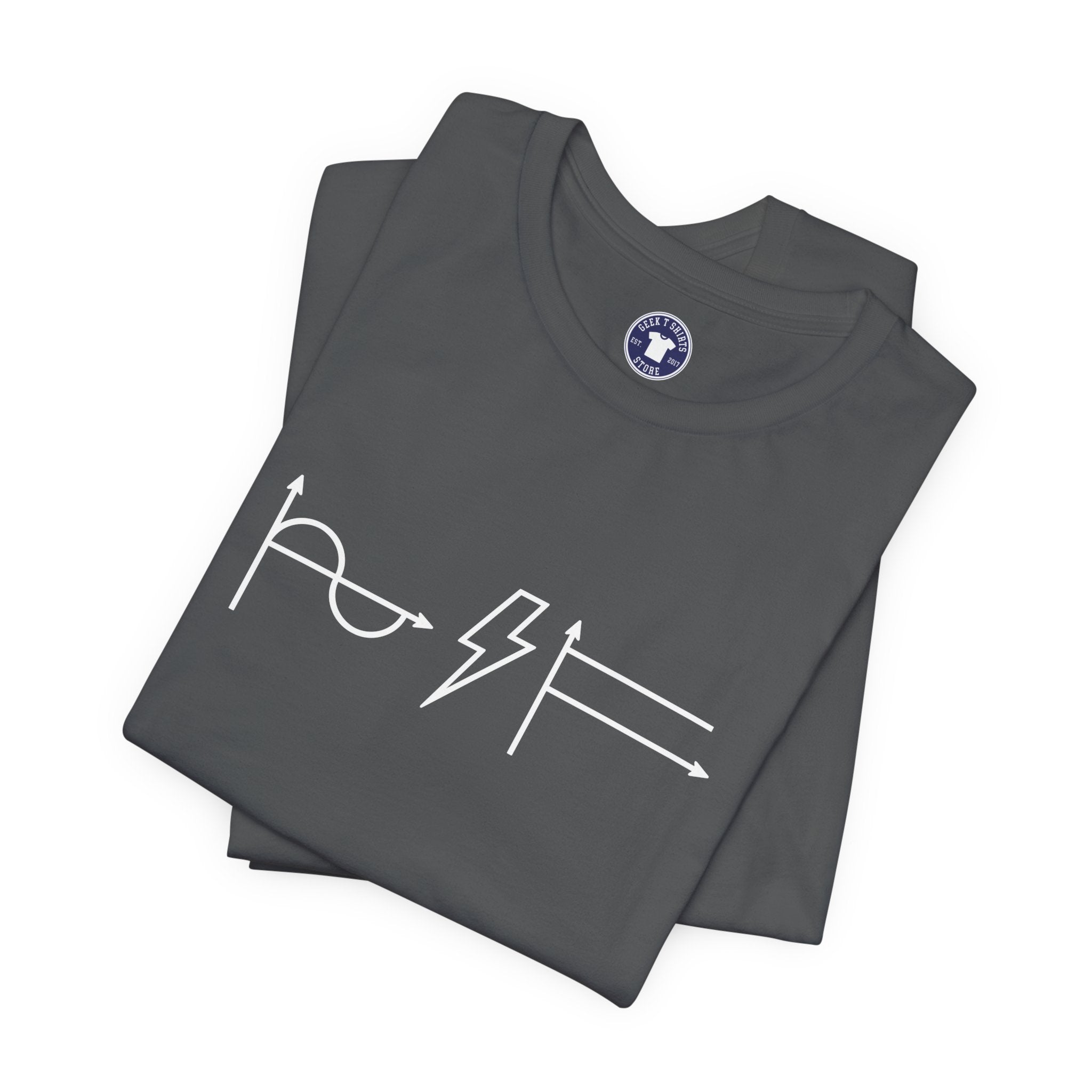A-C D-C Electrical Engineer Joke - Premium Unisex Crewneck T-Shirt