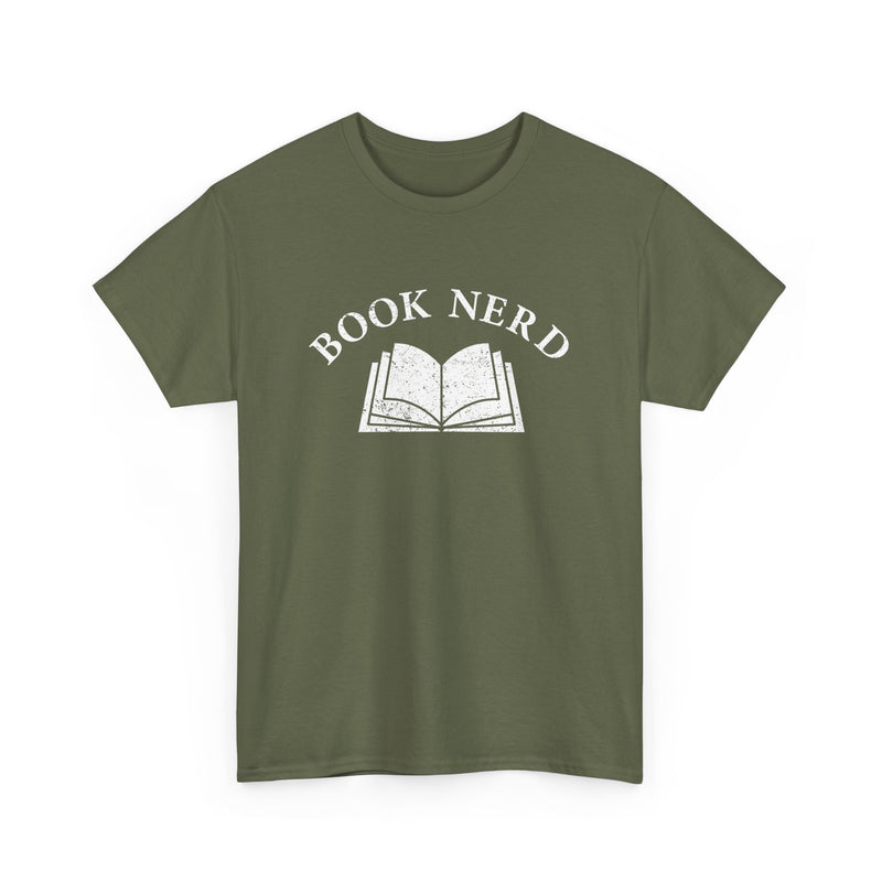 Book Nerd -  Unisex Regular Crewneck T-Shirt