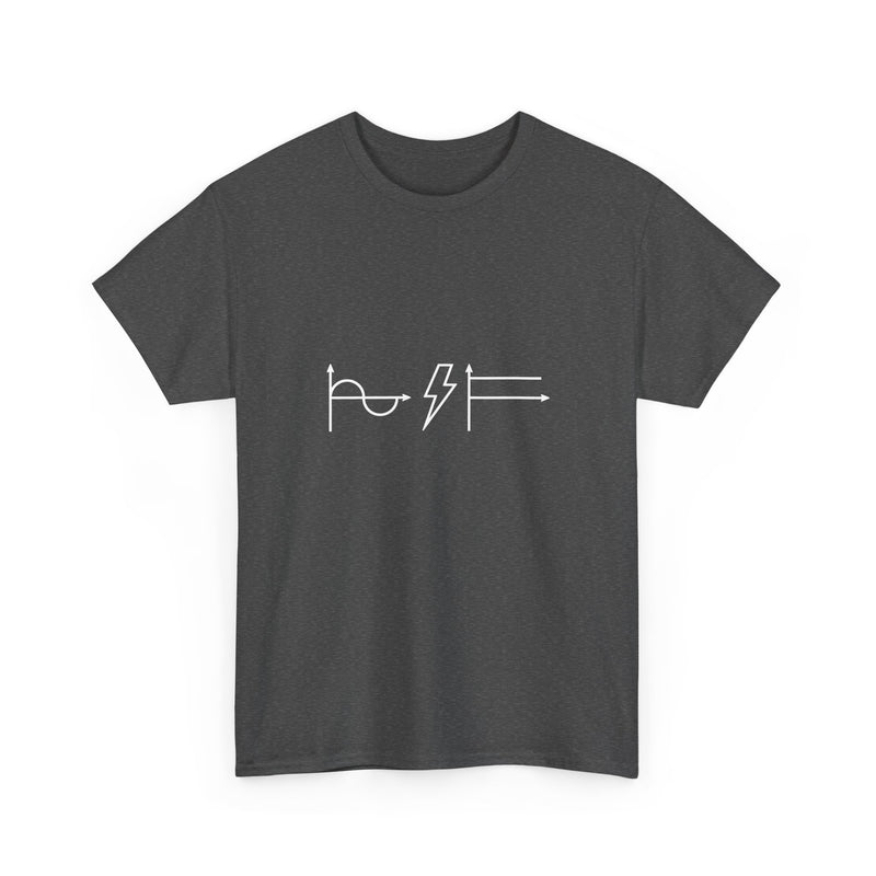 Physics Formula T-Shirt, Science Humor Tee, Physics Lover Gift, Geek T-Shirt, Nerd Shirt, Math Art Shirt, STEM Education Apparel