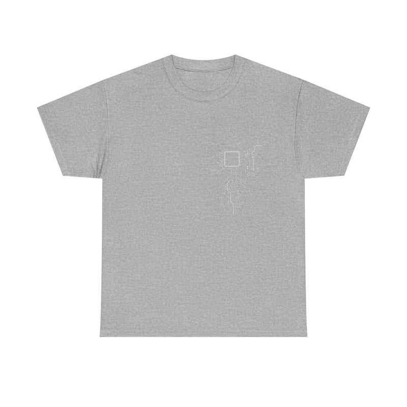 Circuit Board T-Shirt, Tech Geek T-Shirt, Nerd Shirt, Electronic Art Tee, Digital Circuitry Gift, Computer Hardware Shirt