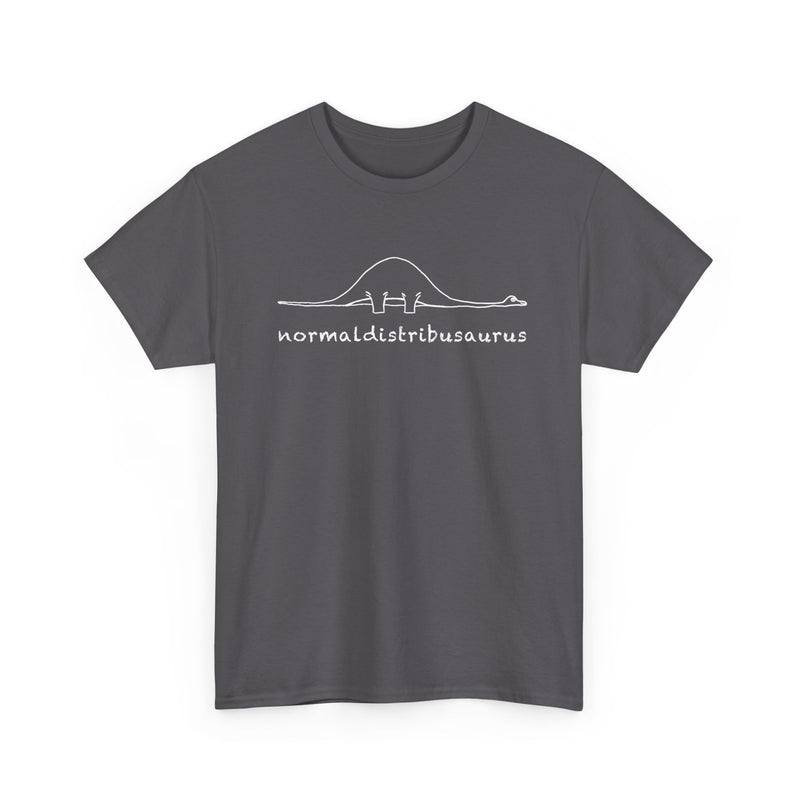 Math Statistics - Normaldistribusaurus - Regular Unisex Crewneck T-Shirt