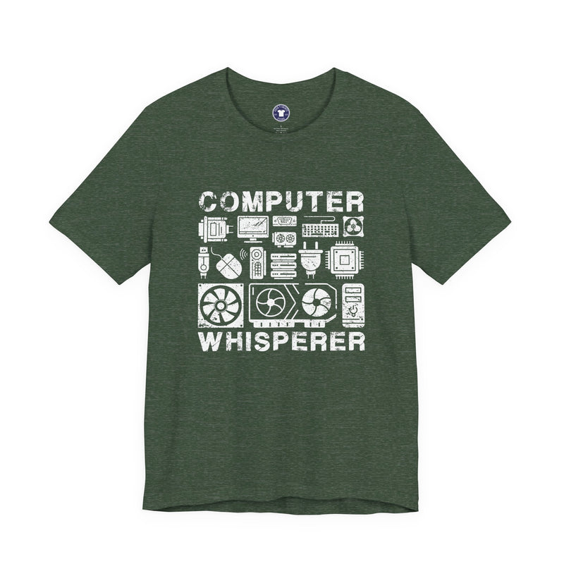 Computer Whisperer - Premium Unisex Crewneck T-Shirt