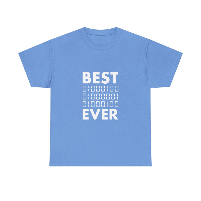 Geek T-Shirt Best Ever Binary Code Shirt, Nerd Shirt, Coding Gift, Programmer Tee, Tech Humor Apparel, Computer Science Top, Fun Geek Wear