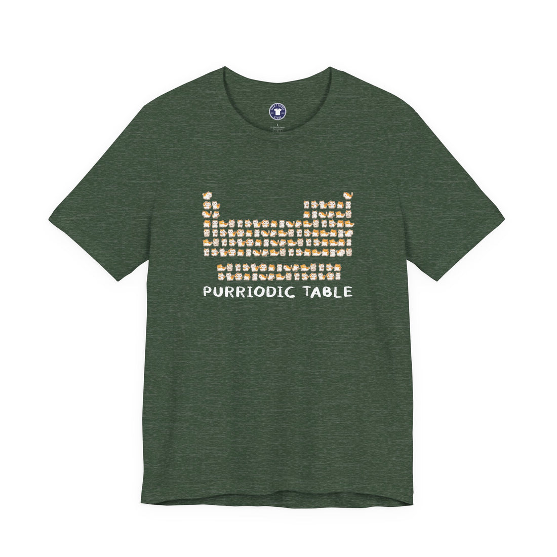 Purriodic Table - Premium Unisex Crewneck T-Shirt