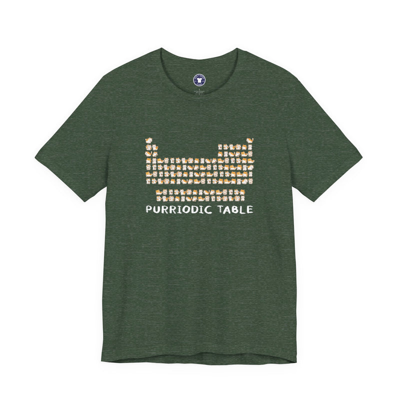 Purriodic Table - Premium Unisex Crewneck T-Shirt