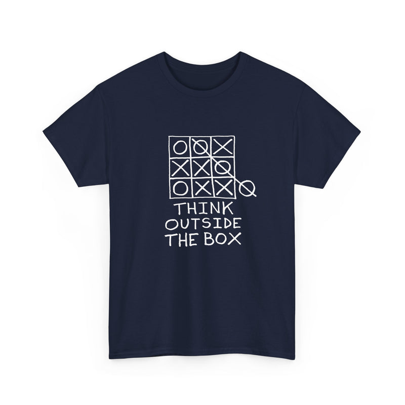 Think Outside The Box - Regular Unisex Crewneck T-Shirt