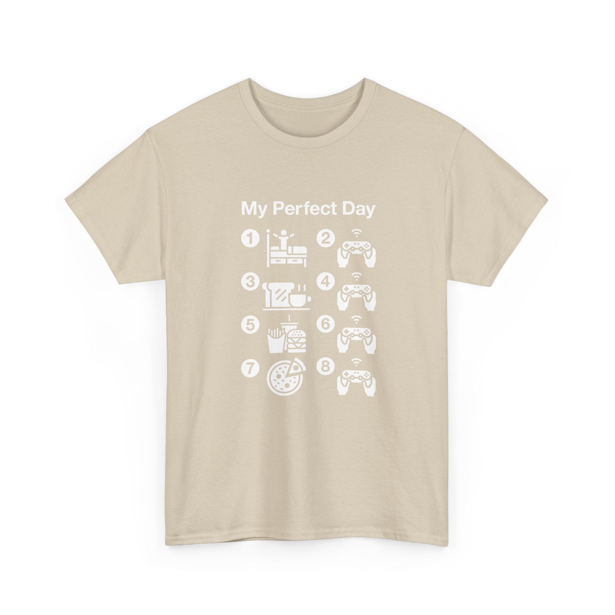 My Perfect Day Gaming -  Unisex Crewneck T-Shirt