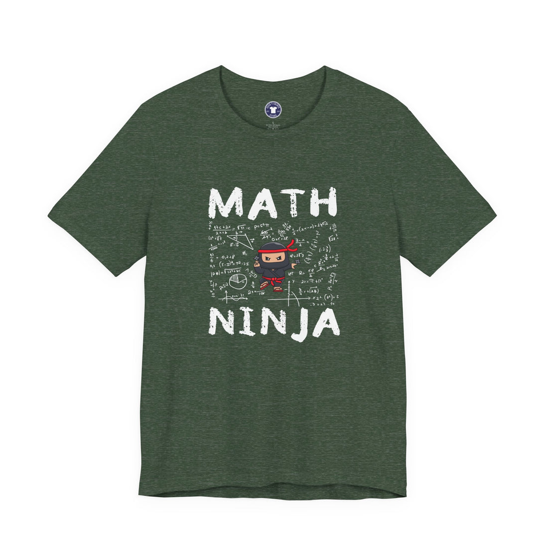 Math Ninja - Math Teacher - Premium Unisex Crewneck T-Shirt