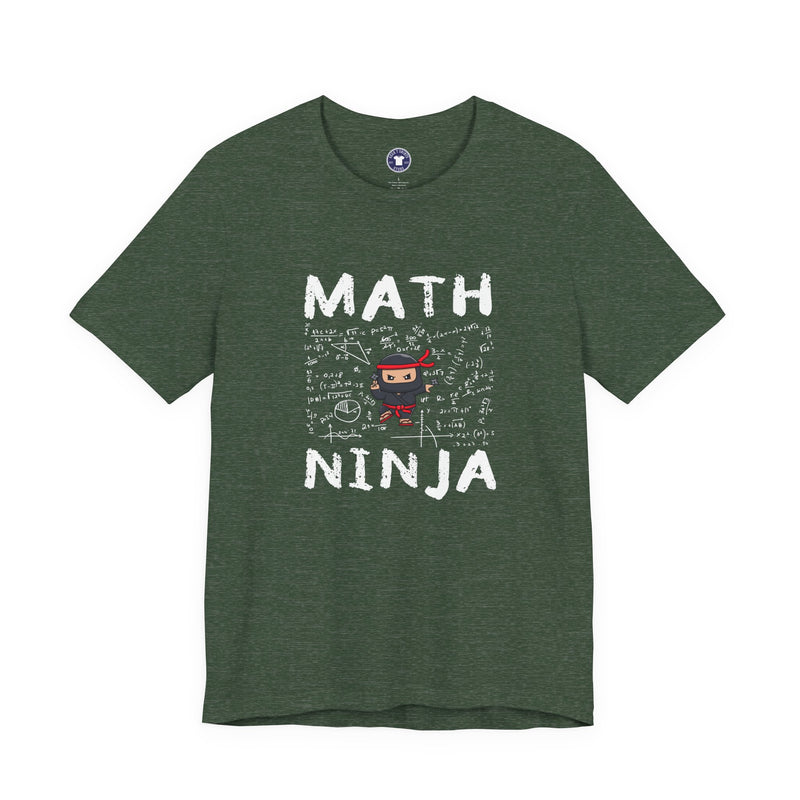 Math Ninja - Math Teacher - Premium Unisex Crewneck T-Shirt