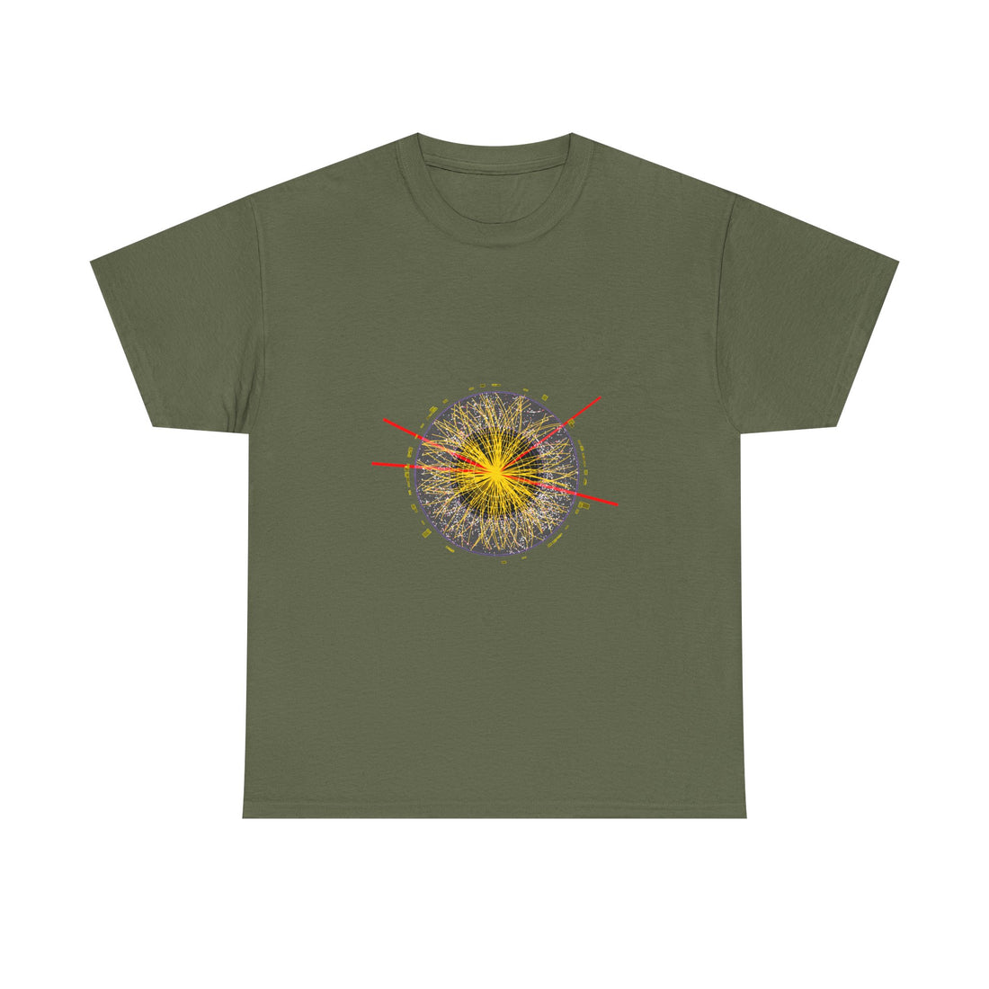 Particle Collision T-shirt, Science Geek T-Shirt, Nerd Shirt, Physics Gift, Quantum Design Tee, Research Lab Shirt, Science Art Apparel