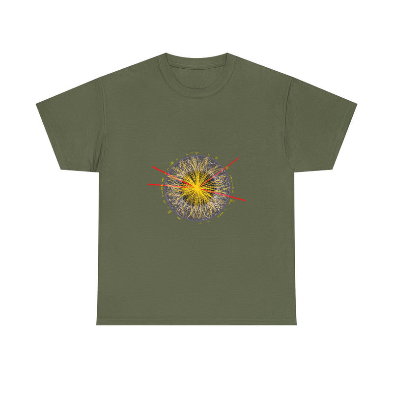 Particle Collision T-shirt, Science Geek T-Shirt, Nerd Shirt, Physics Gift, Quantum Design Tee, Research Lab Shirt, Science Art Apparel