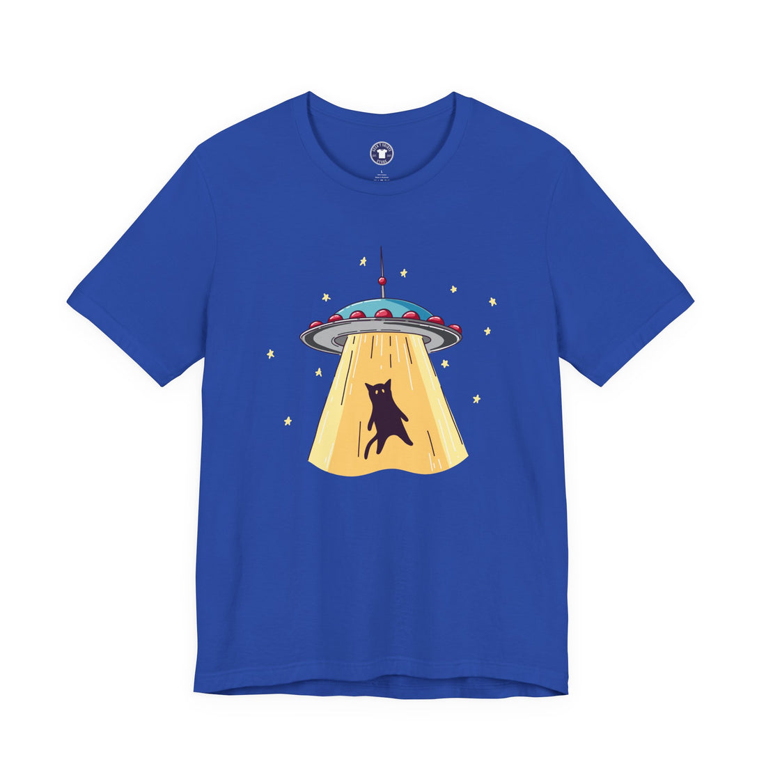 Cat Ufo Abduction - Ufo Shirt - Premium Unisex Crewneck T-Shirt