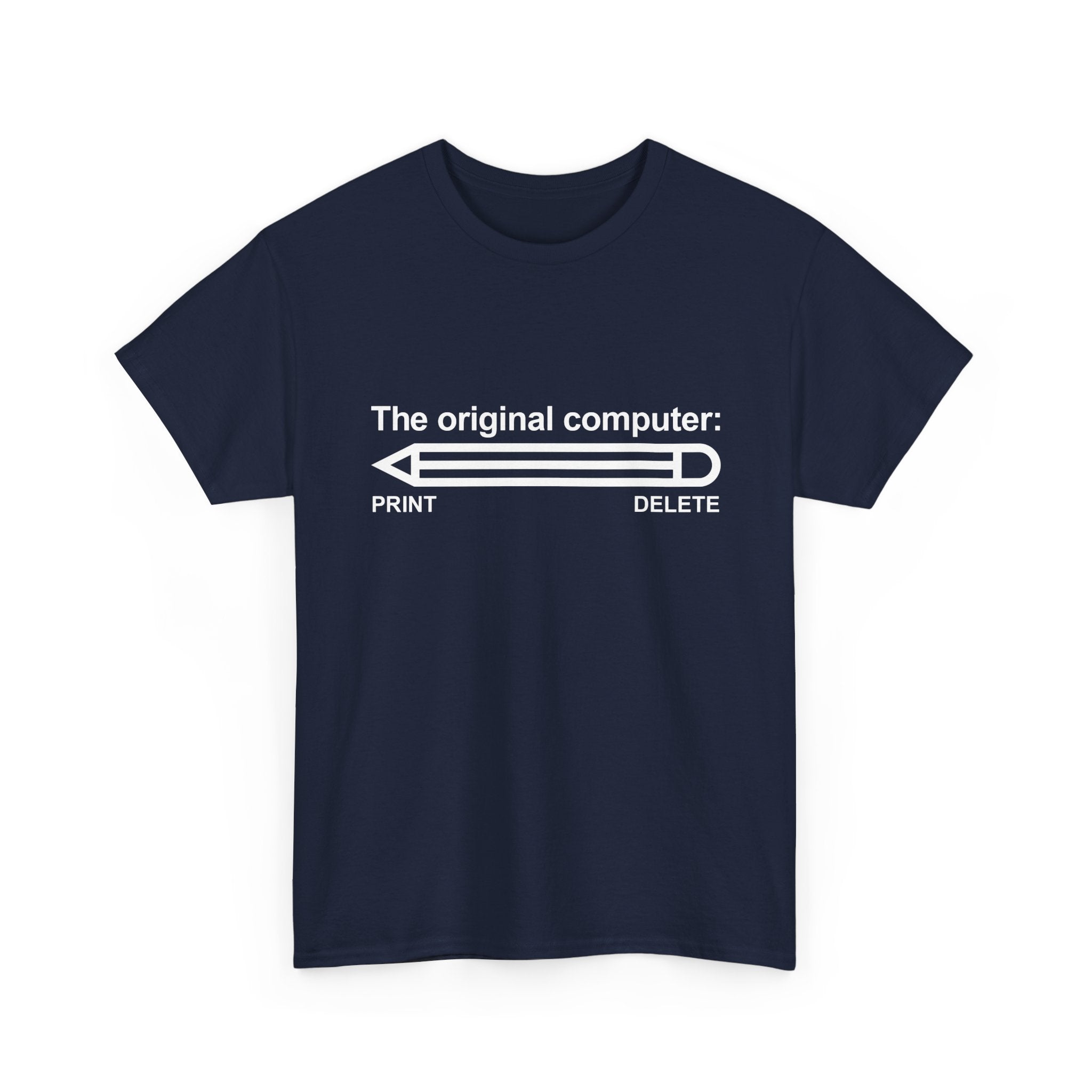 The Original Computer - Nerd Shirt - It Shirt -  Unisex Crewneck T-Shirt