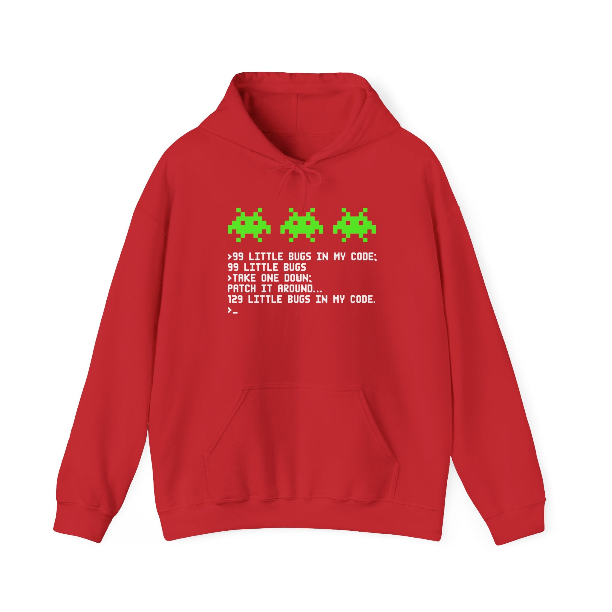 99 Little Bugs In My Code - Nerd Hoodie - It Hoodie - Unisex Hooded Sweatshirt