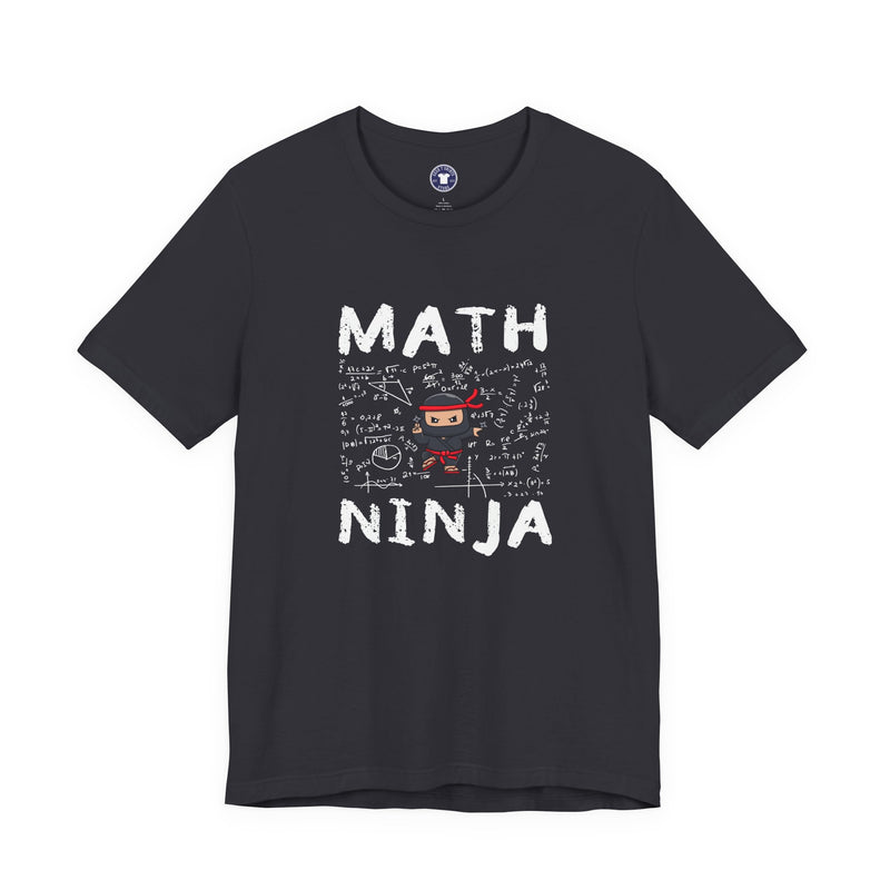 Math Ninja - Math Teacher - Premium Unisex Crewneck T-Shirt