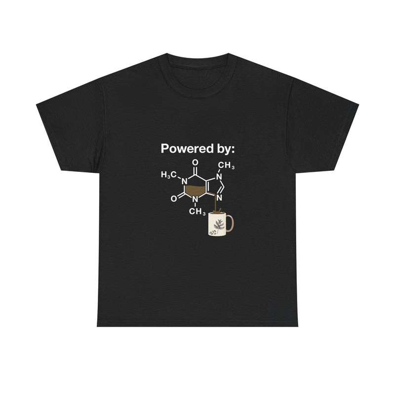 Caffeine Molecule T-Shirt, Coffee Science Tee, Geek T-Shirt, Nerd Shirt, Chemistry Humor Gift, Coffee Lover Present, Science Art Apparel