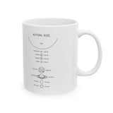 Actual Size Mug