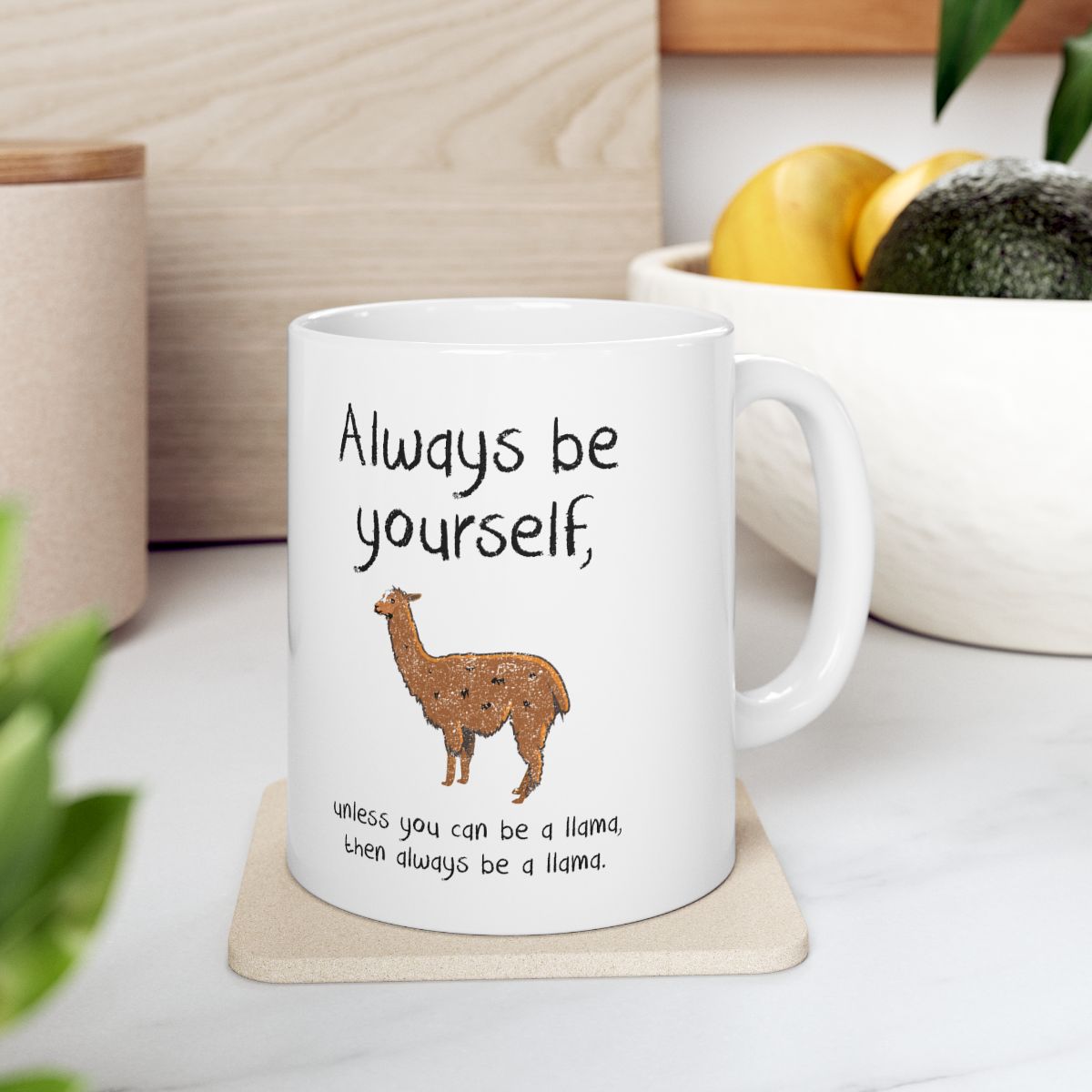 Always Be A Llama Mug context-4