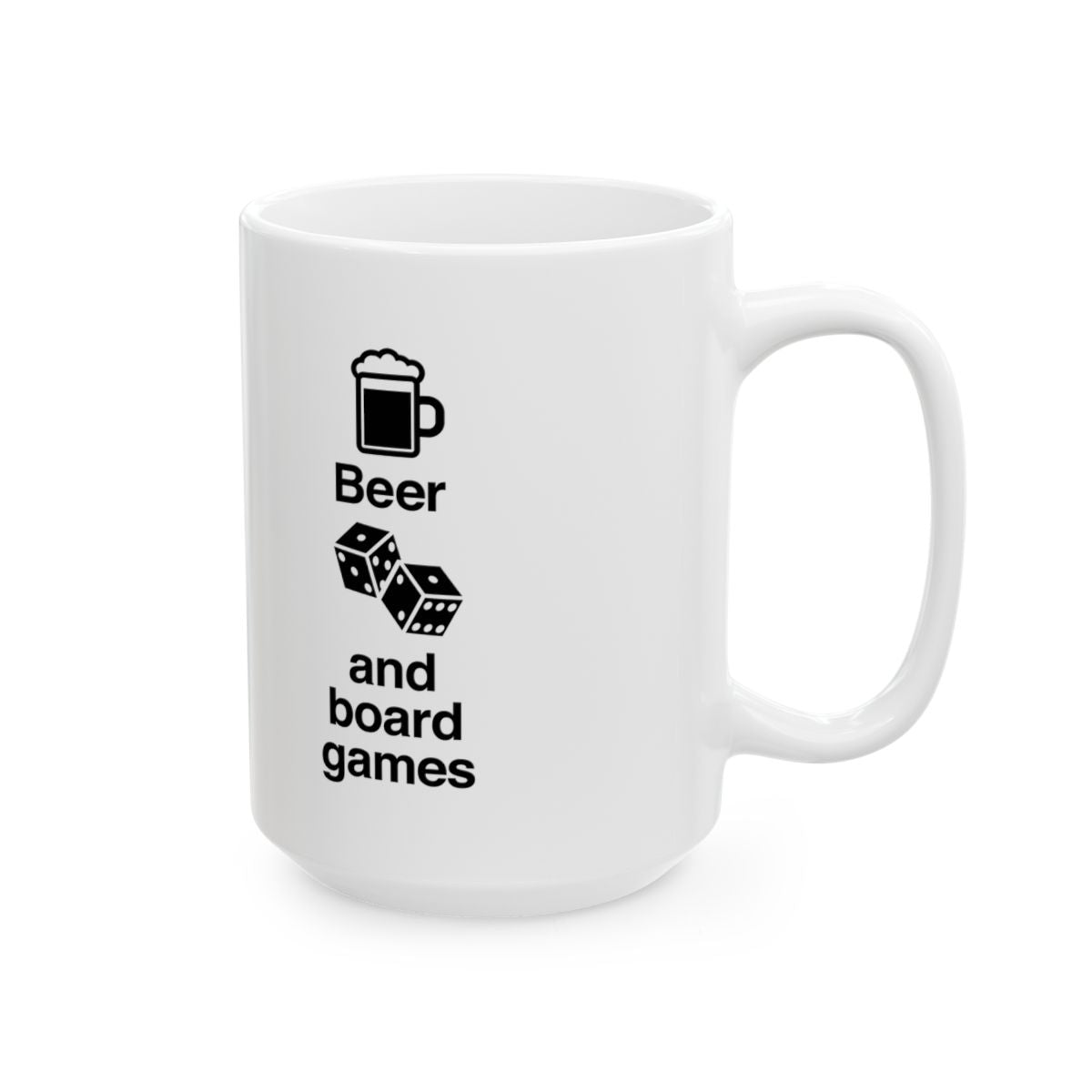 Beer And Board Games Mug right #Size_15oz