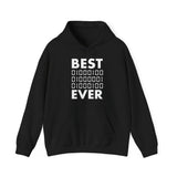 Best Dad Ever In Binary Hoodie