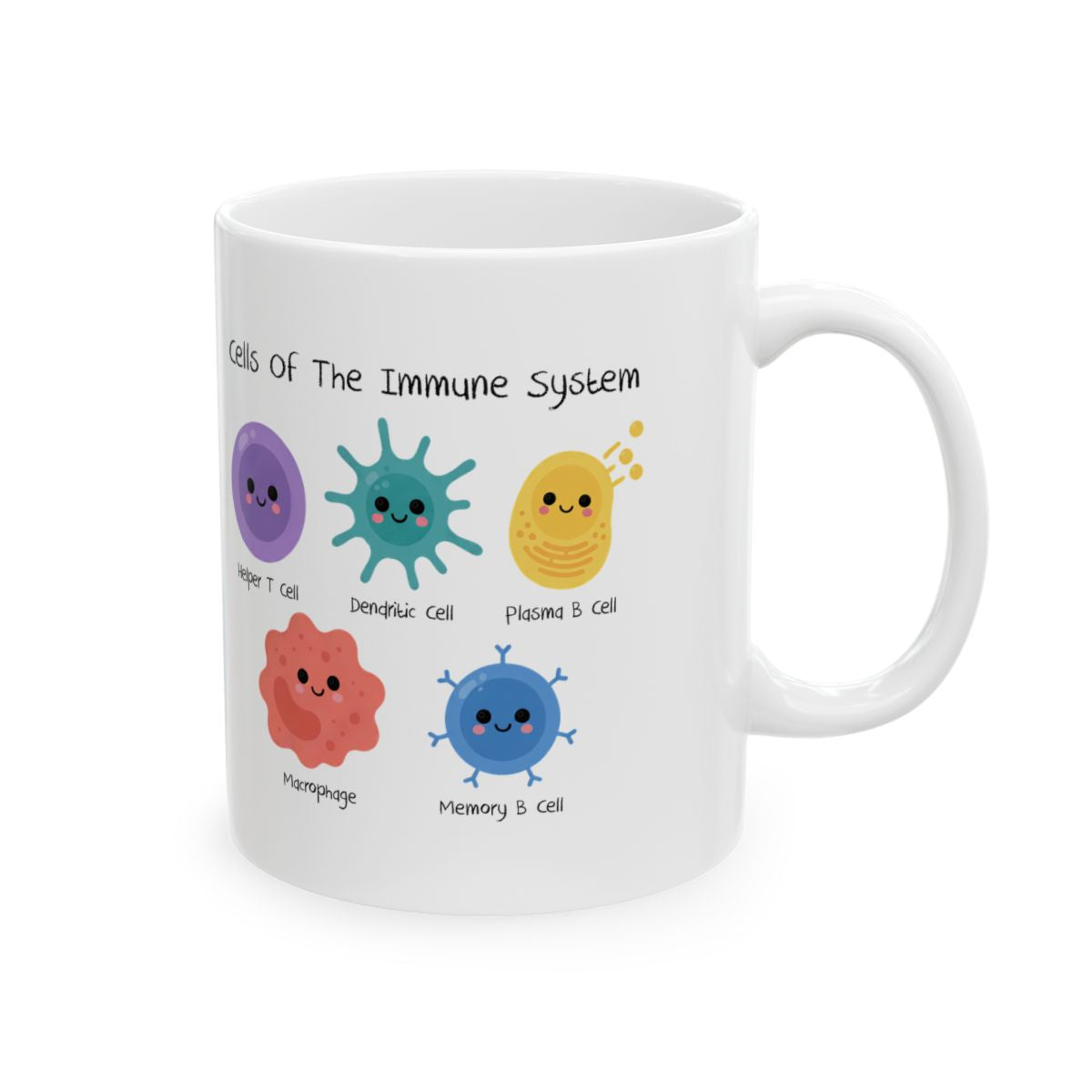 Cells Of The Immune System Mug right #Size_11oz