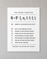 The Drake Equation Poster