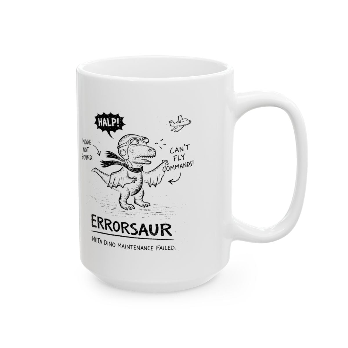 Errorsaur Mug right #Size_15oz