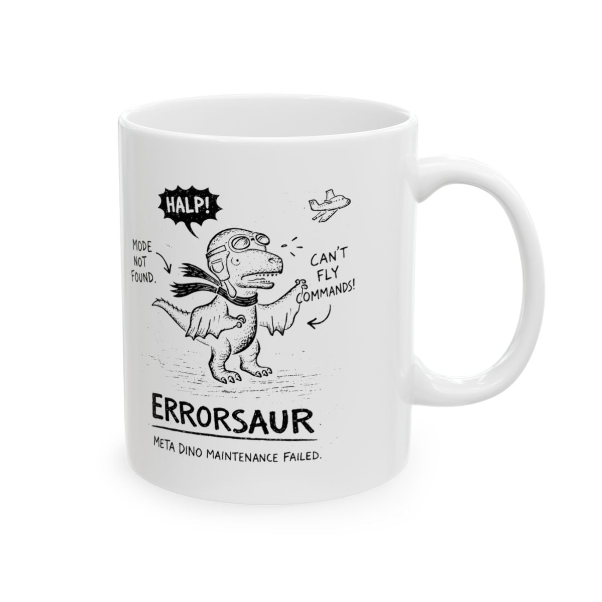 Errorsaur Mug right #Size_11oz