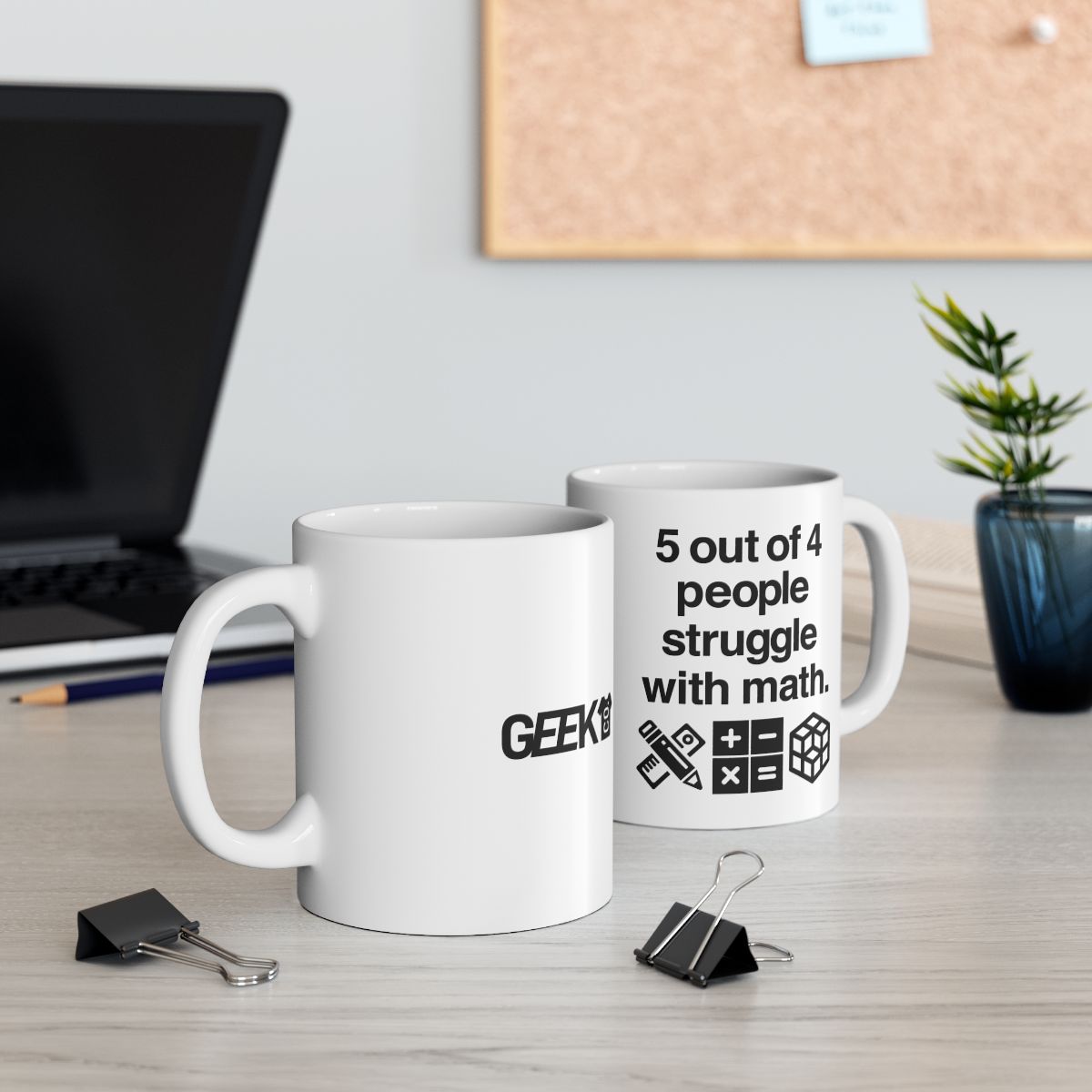 Five Out Of Four People Mug context-2