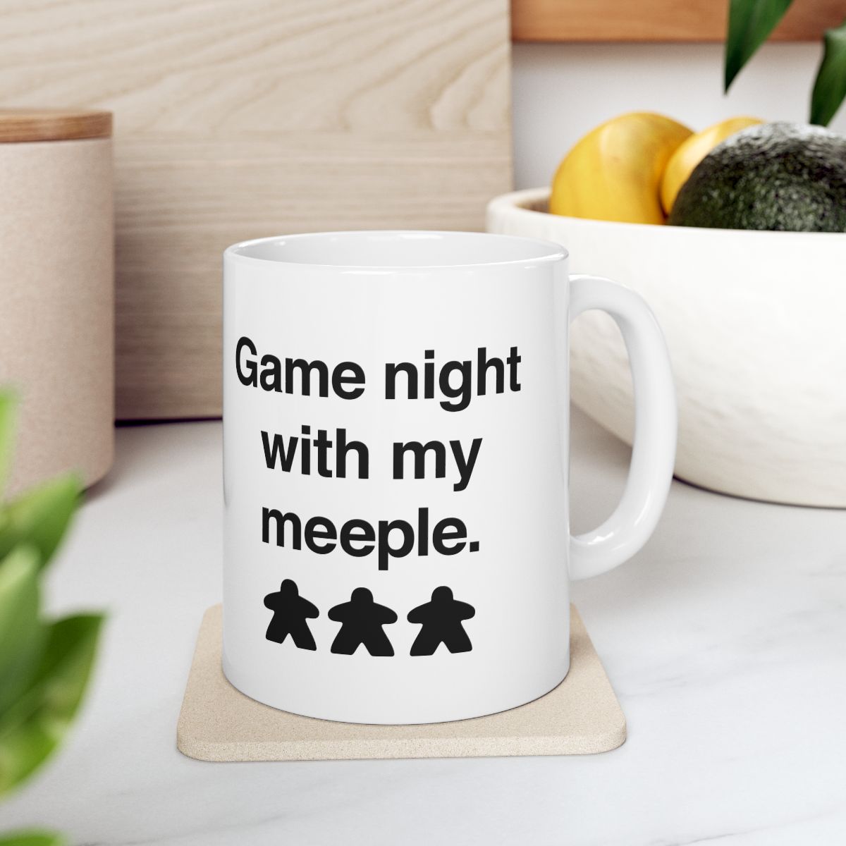 Game Night With My Meeple Mug context-4