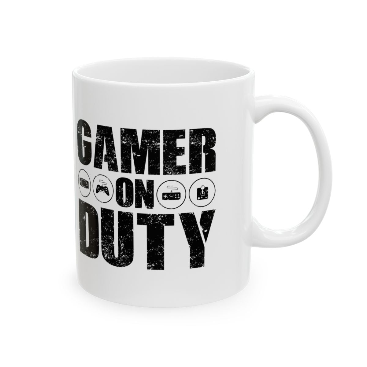 Gamer On Duty Mug right #Size_11oz