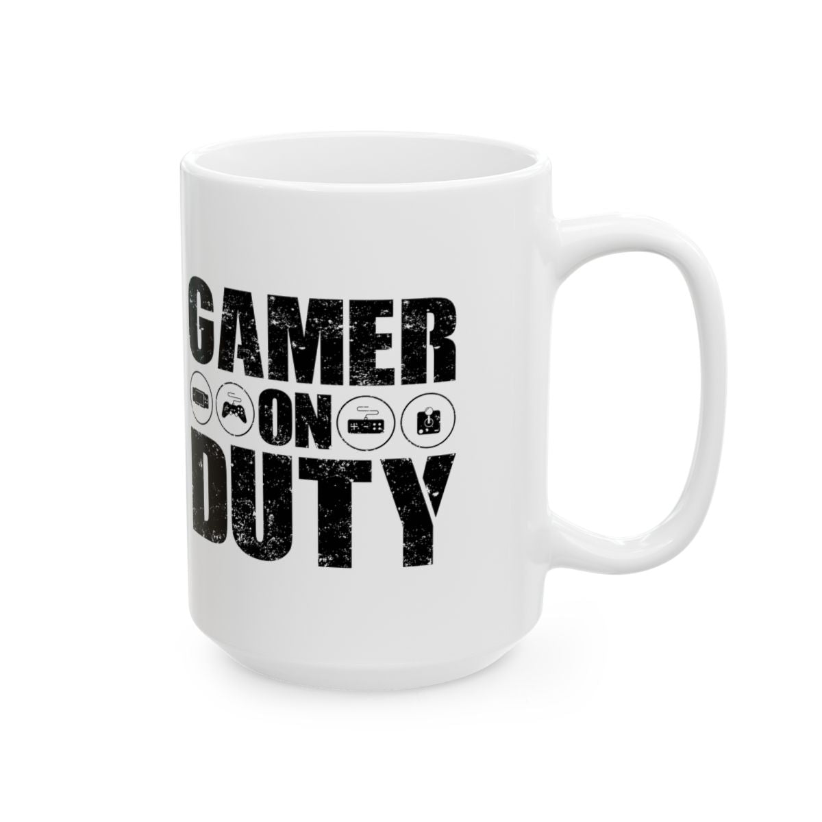 Gamer On Duty Mug right #Size_15oz