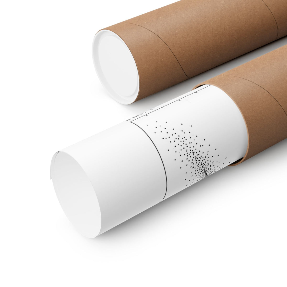 The Hertzsprung-Russell Diagram Poster shipping tube