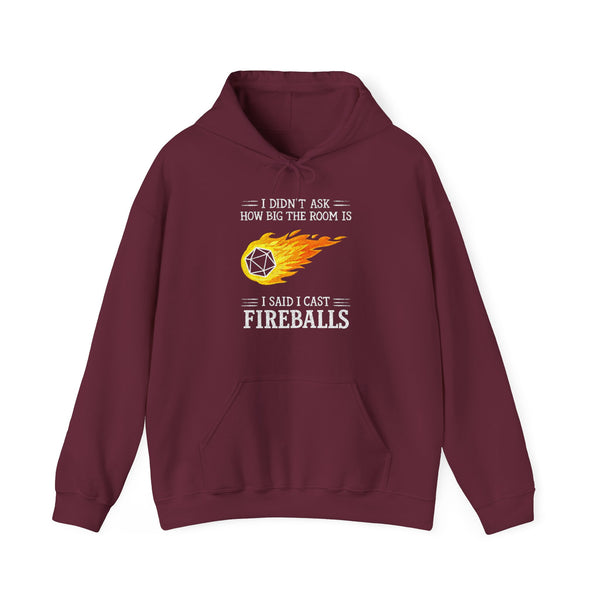 I Cast Fireballs Hoodie