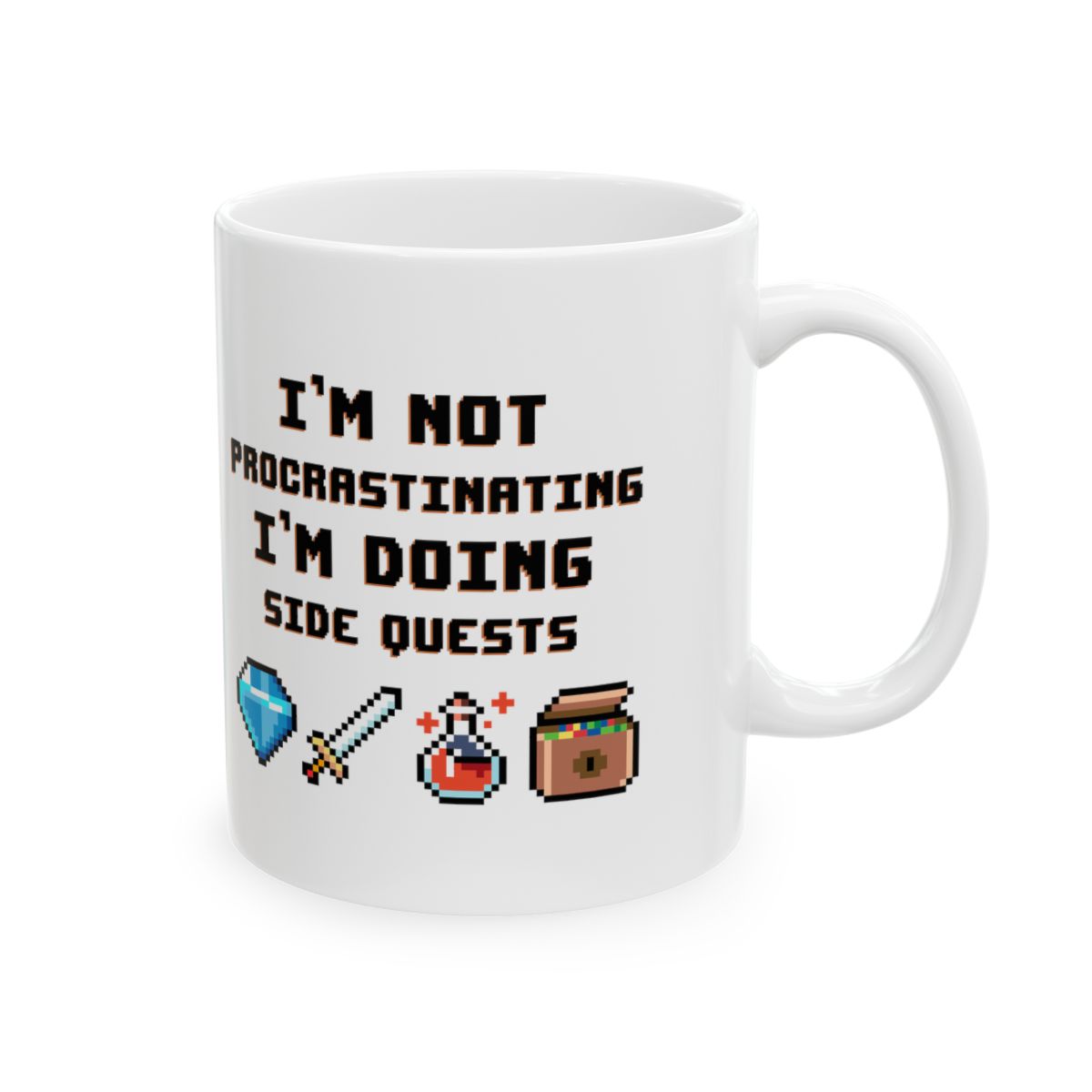 I'm Doing Side Quests Mug right #Size_11oz