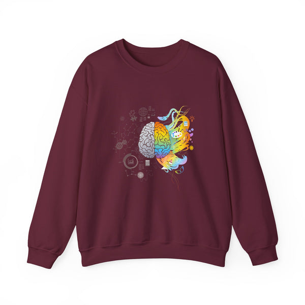 Creative Scientific Brain Sweatshirt