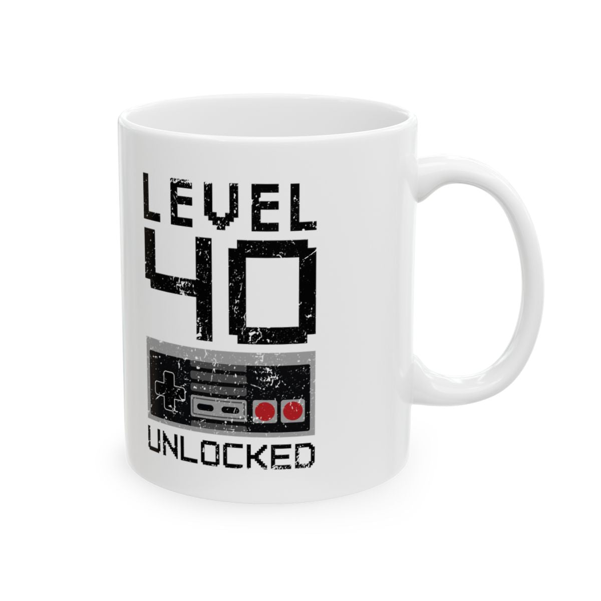 Level 40 Unlocked Mug right #Size_11oz