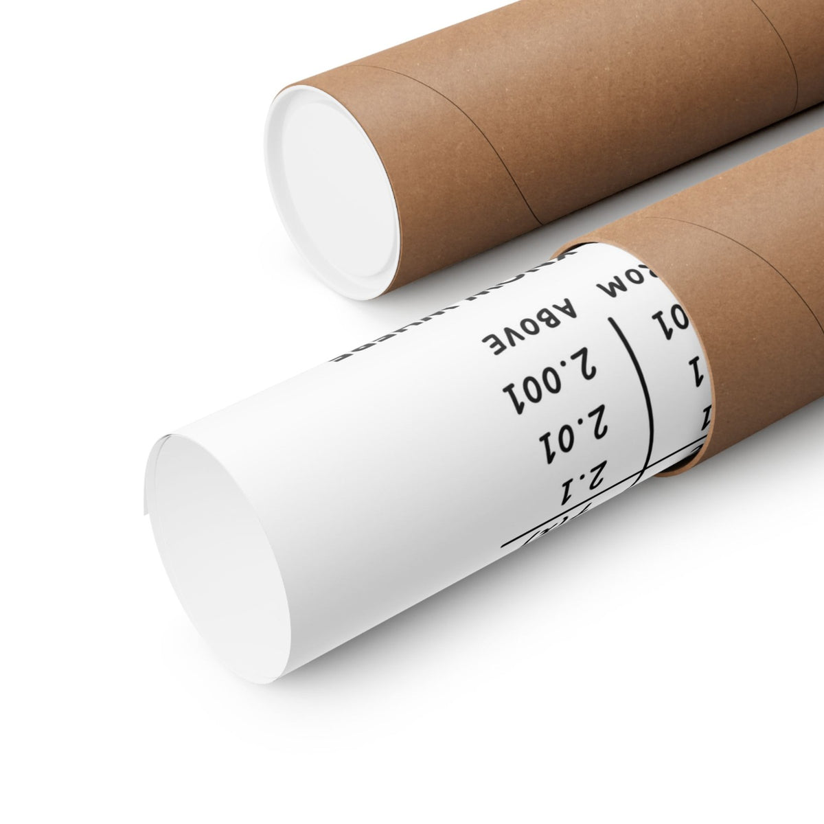 Limits Poster shipping tube
