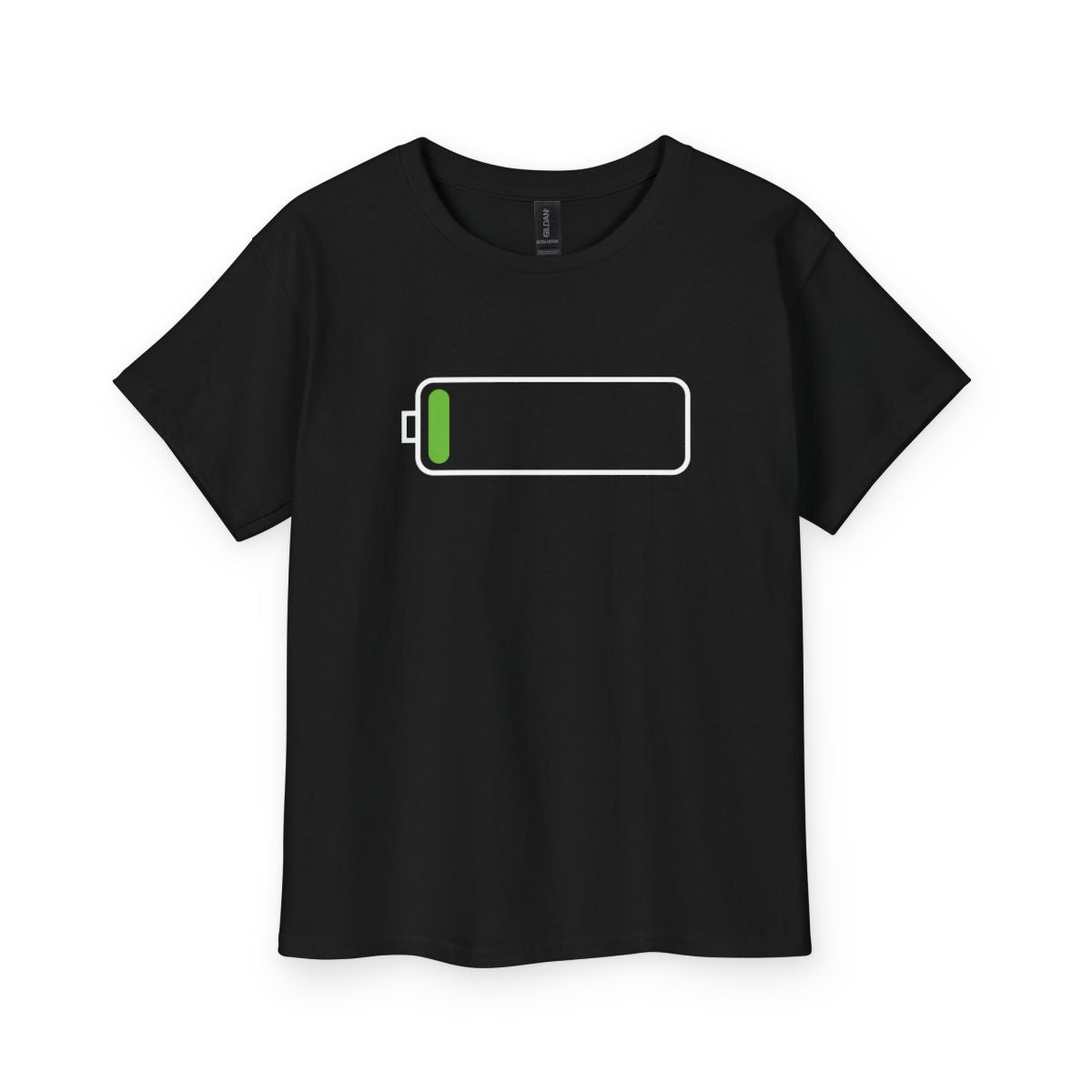 Funny Family Matching Shirts - Battery Life Parent & Kid Set
