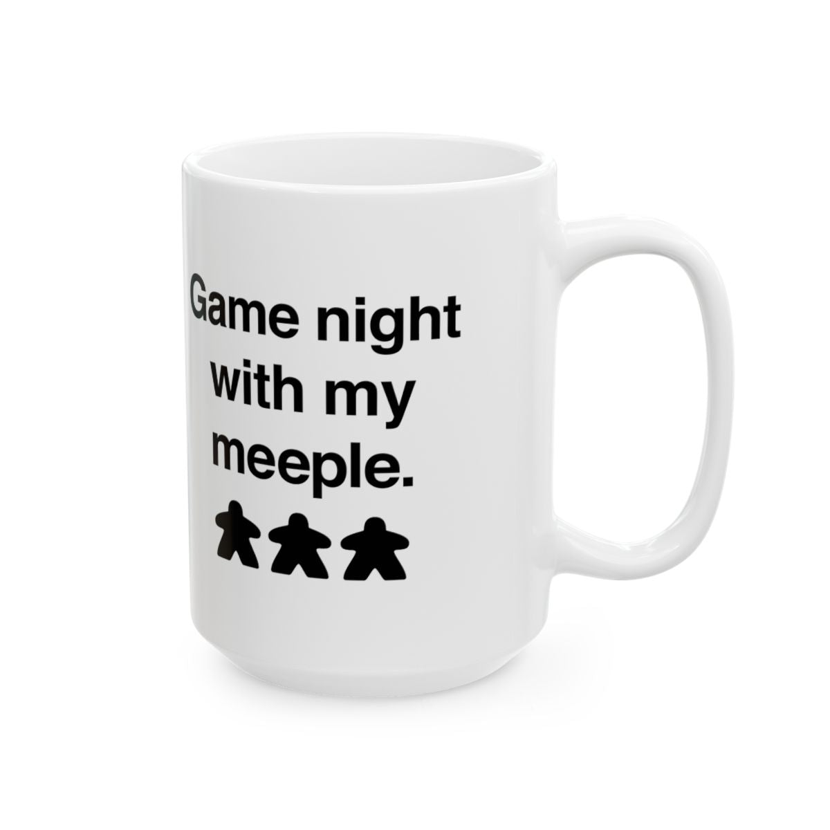 Game Night With My Meeple Mug right #Size_15oz