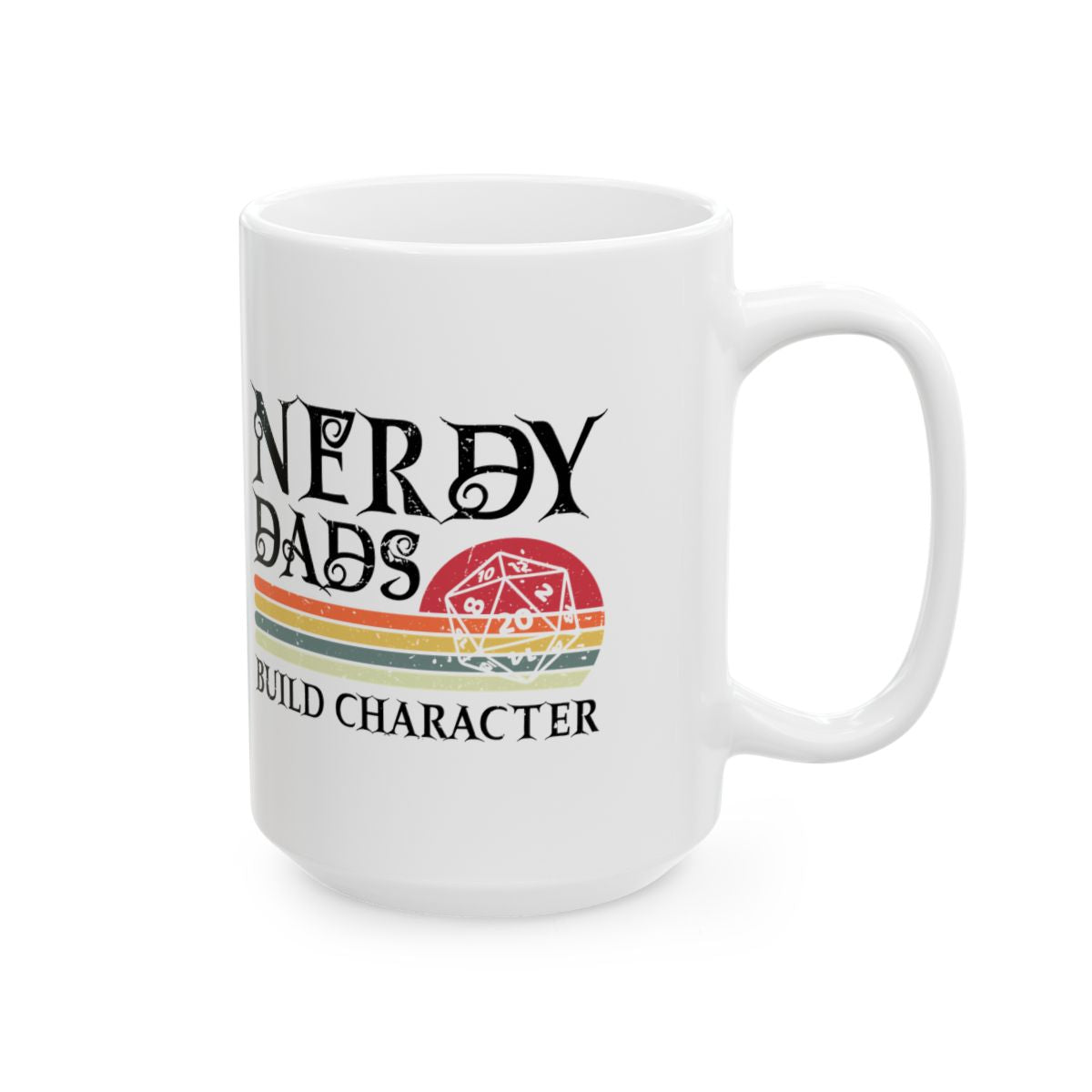 Nerdy Dads Build Character Mug right #Size_15oz